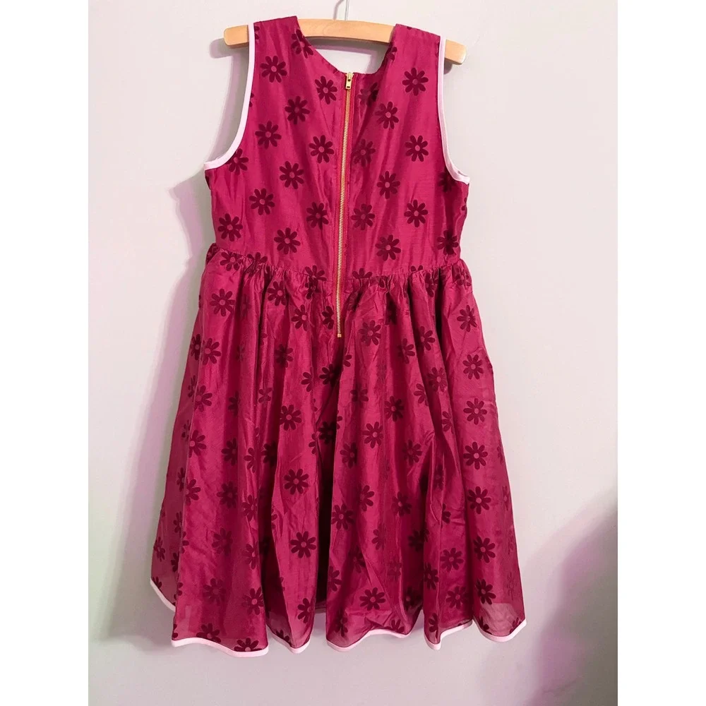 Finding Foxtale Girls Dress Size‎ 10 Pink Floral Bow Party Special Occasion